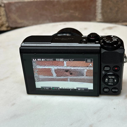 Canon PowerShot G7 X Mark ll Compact Digital Camera - Very Good Condition