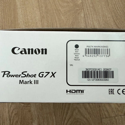 Canon PowerShot G7 X Mark lll