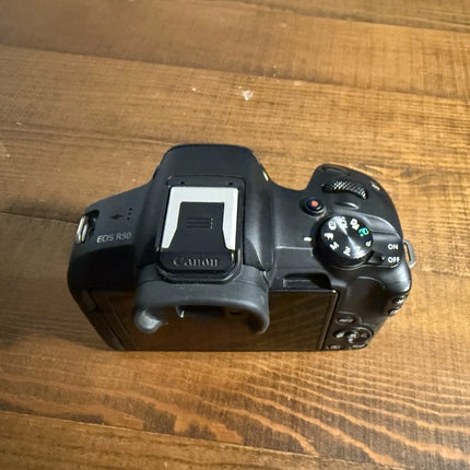 Canon EOS R50 24.2 MP Mirrorless Camera - Black (Body Only)