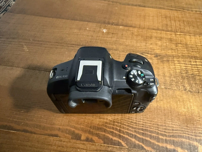 Canon EOS R50 24.2 MP Mirrorless Camera - Black (Body Only)