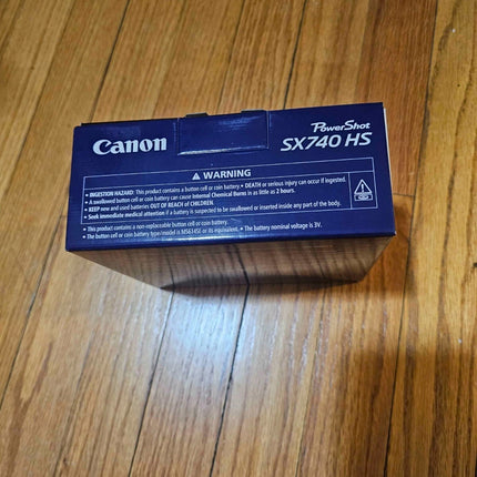 Canon PowerShot SX740 HS Wi-Fi 4K Digital Camera (Black) 2955C001 NEW