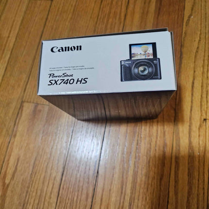 Canon PowerShot SX740 HS Wi-Fi 4K Digital Camera (Black) 2955C001 NEW